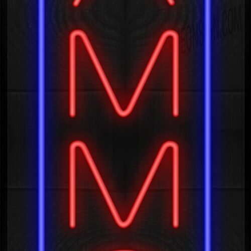 Vertical AMMO with Blue Border LED Flex