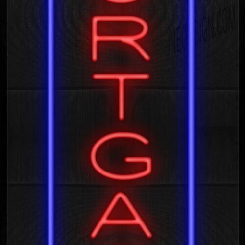 Vertical Mortgage with Parallel Lines LED Flex