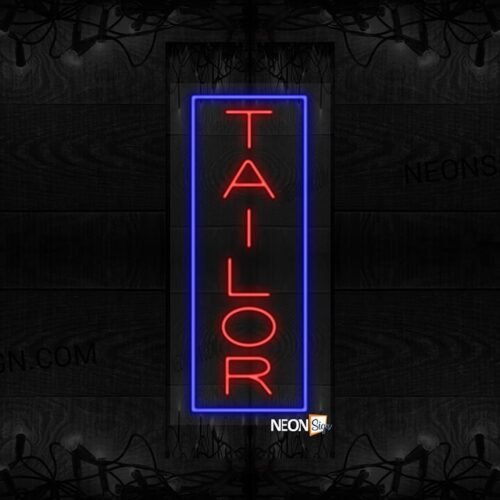 Vertical Tailor with Blue Border LED Flex