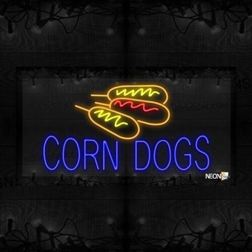 Corn Dogs with Corn Dogs on Sticks LED Flex