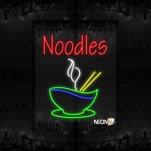 Noodles with a Bowl of Noodles LED Flex