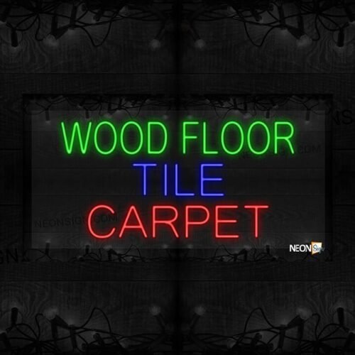 Wood Floor Tile Carpet LED Flex