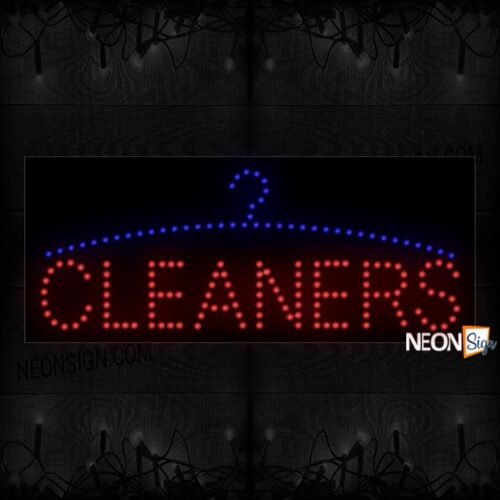 Cleaners in red with blue hanger LED Bulb