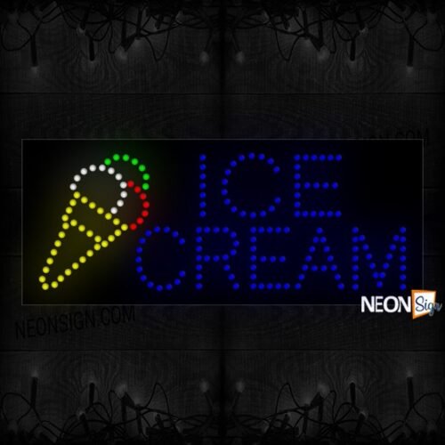 Ice Cream With Cone  LED Bulb
