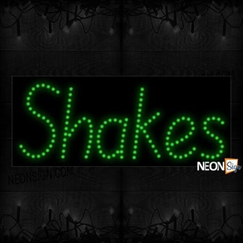 Shakes in green LED Bulb