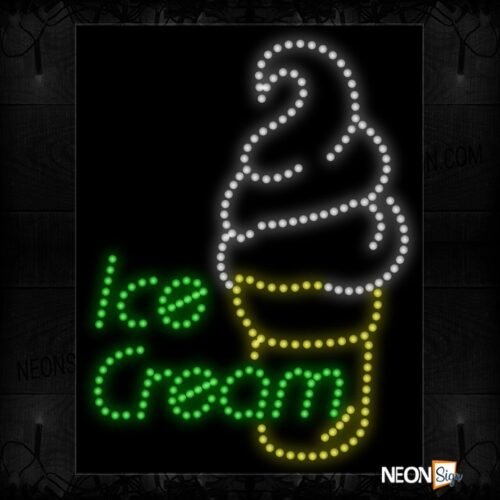 Ice Cream With Logo LED Bulb