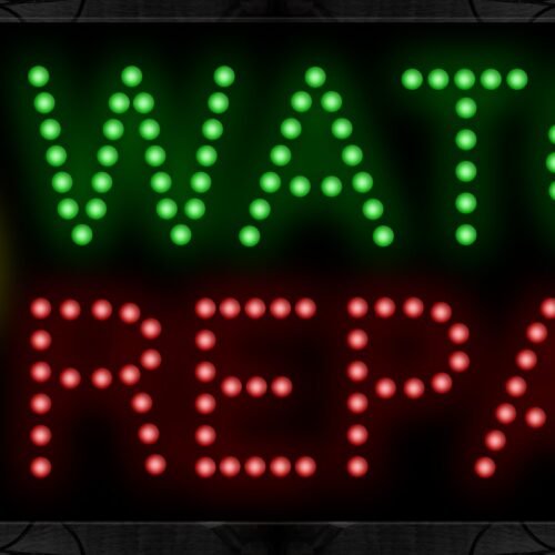 Watch Repair With Logo LED Bulb