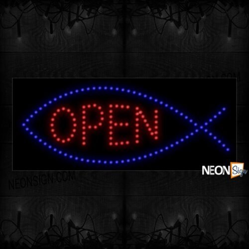 Open With Fish-Type Border LED Bulb