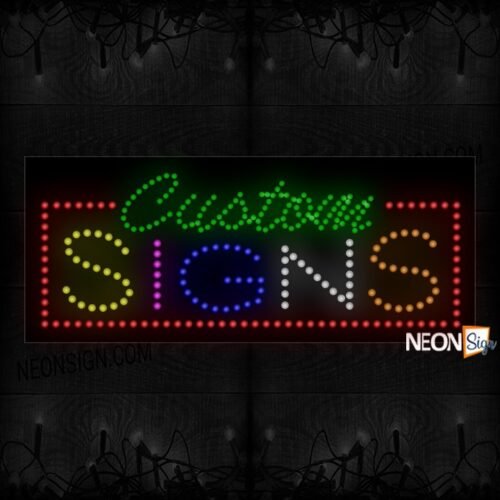 Custom With Borderline LED Bulb