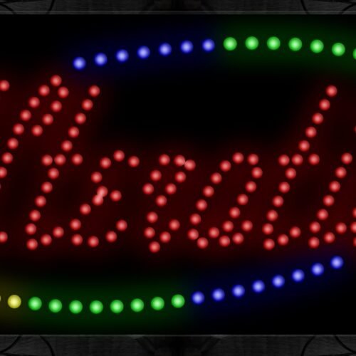 Alteration With Colorful Border LED Bulb