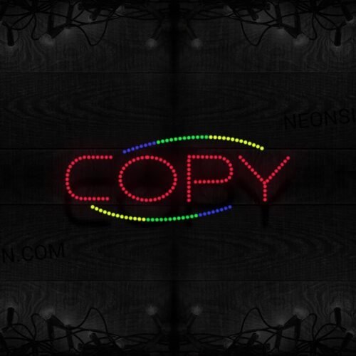 Copy All Caps LED Bulb
