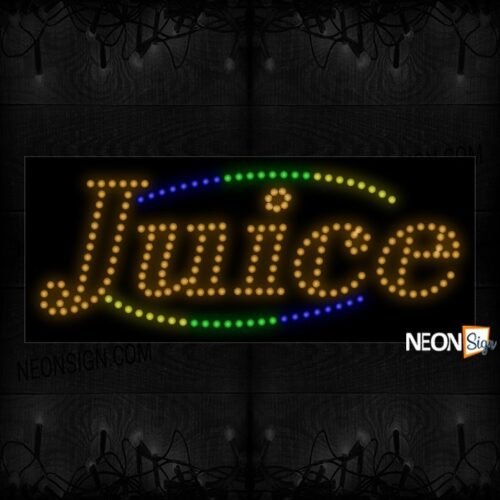 Juice With Multicolored Arch LED Bulb