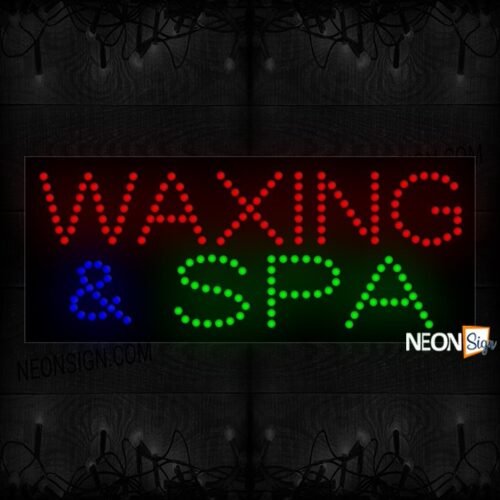 Waxing And Spa Plain LED Bulb