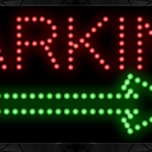 Parking With Green Arrow LED Bulb