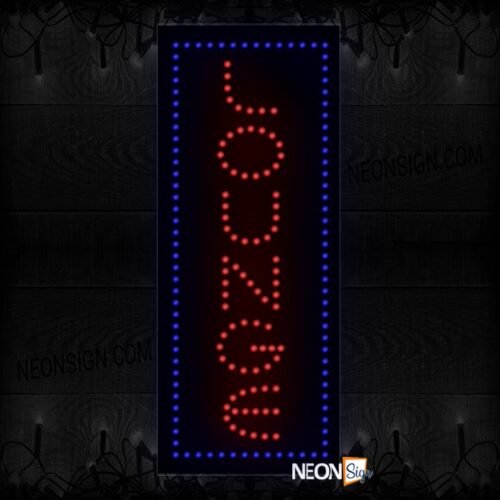 Lounge With Vertical Border LED Bulb