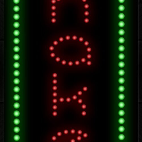Shakes With Green Border (Vertical) LED Bulb