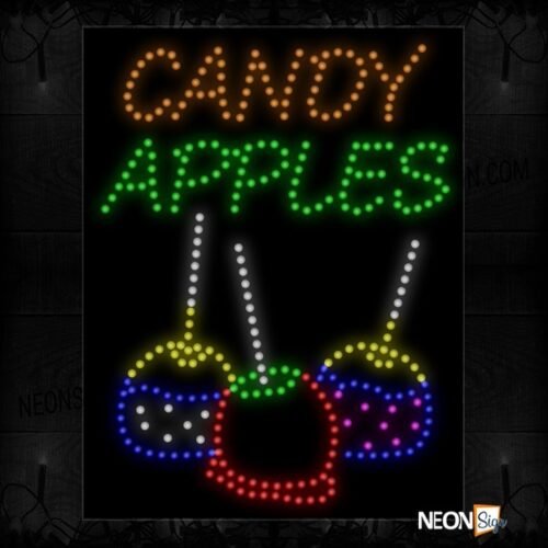 Candy Apples With Three Candy Apples LED Bulb