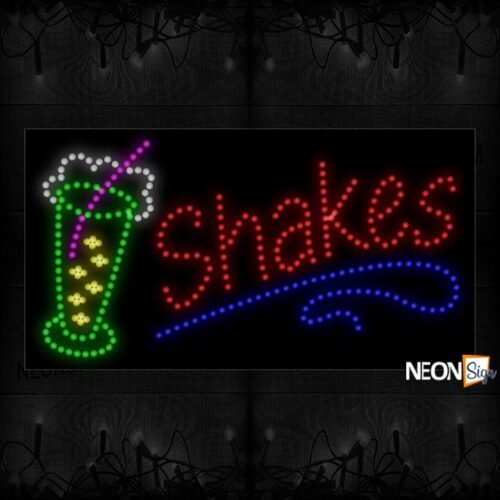 Shakes With Shake Logo LED Bulb