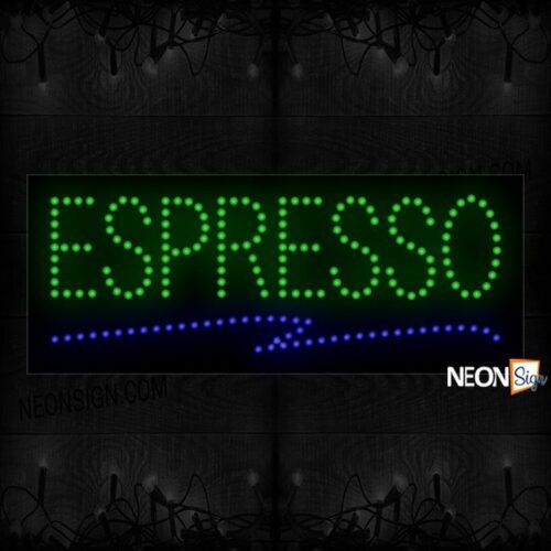 Espresso Underline Waves LED Bulb