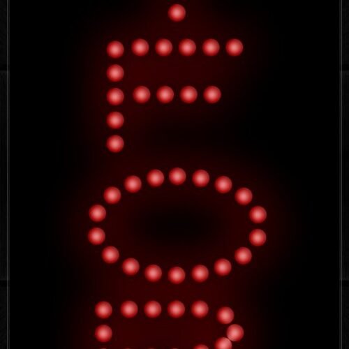 Uniform With Vertical Border LED Bulb