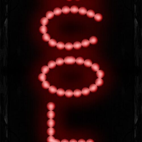 Chocolate With Red LED Bulb