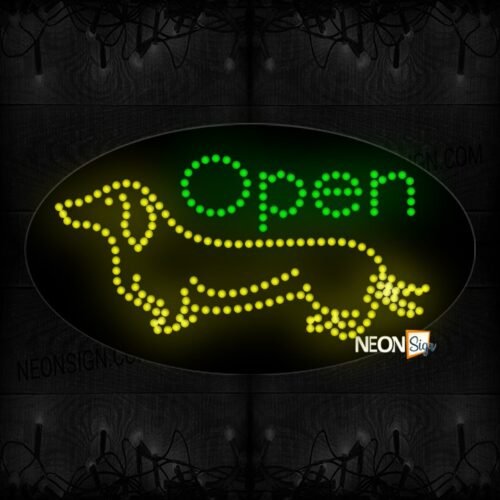 Open With Dog  LED Bulb