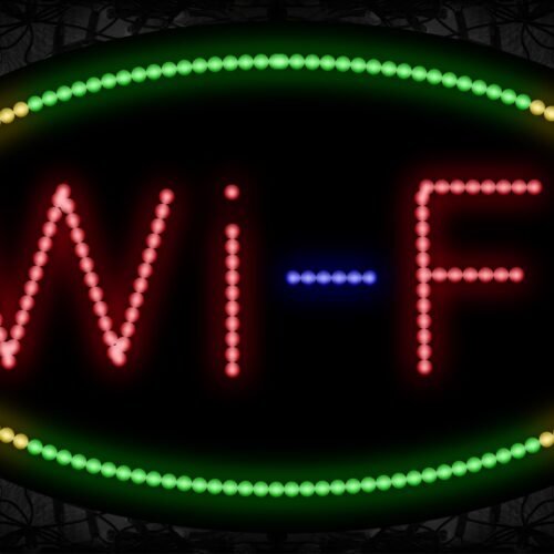 Wifi With Arc Border LED Bulb