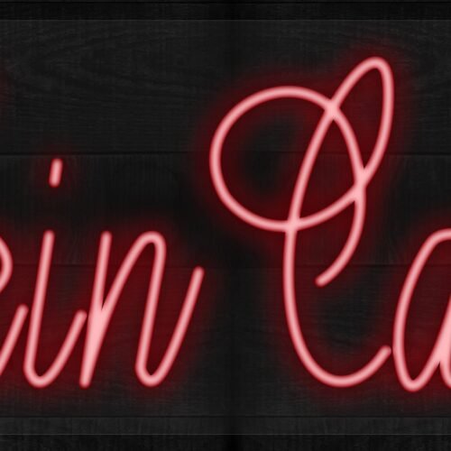 Skin Care with pink line LED Flex