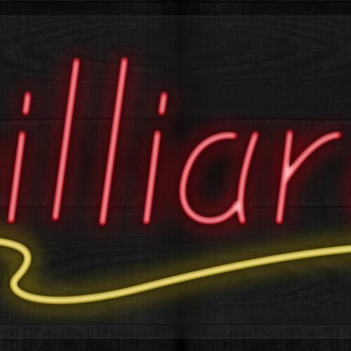 Billiards with yellow line LED Flex