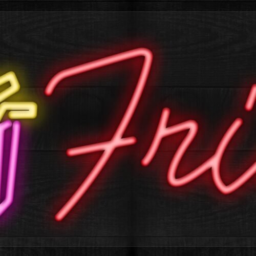 Fries with logo LED Flex