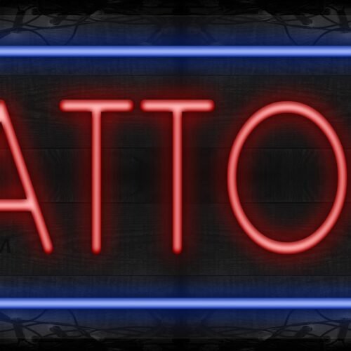 Tattoo with border LED Flex