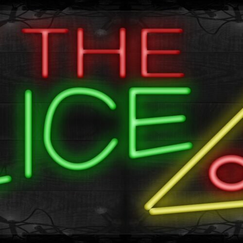 Buy the Slice with pizza logo LED Flex