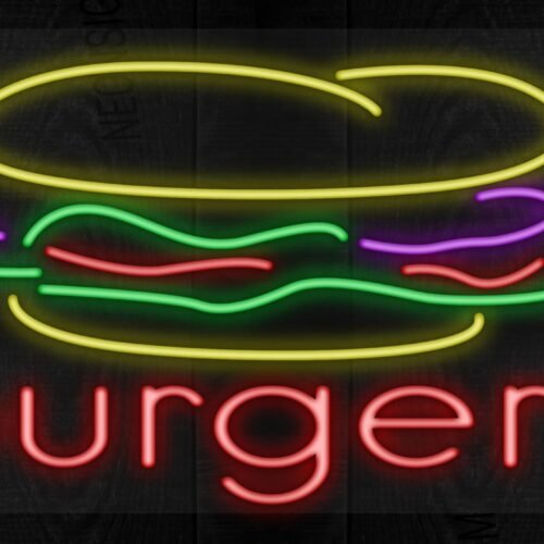 Burgers with logo LED Flex