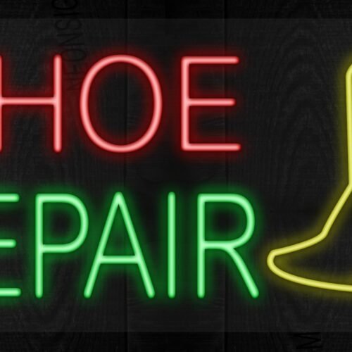 Shoe Repair with logo LED Flex