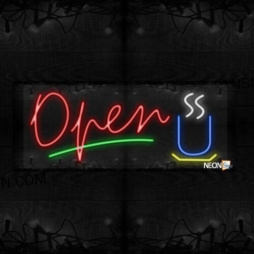 Open with Hot Tea LED Flex