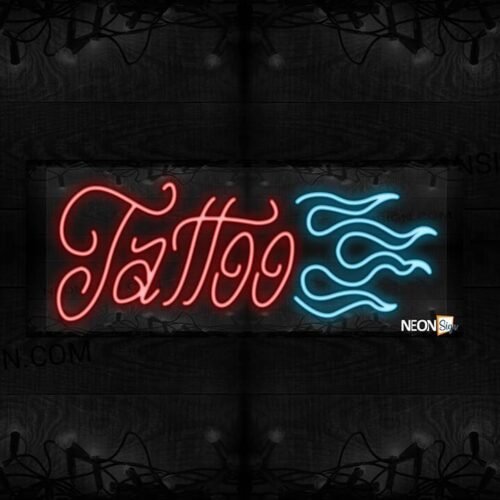 Tattoo with Flame LED Flex