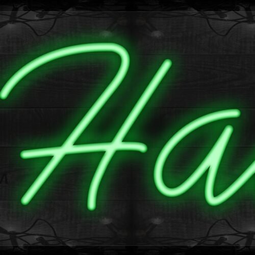 Hair with logo LED Flex