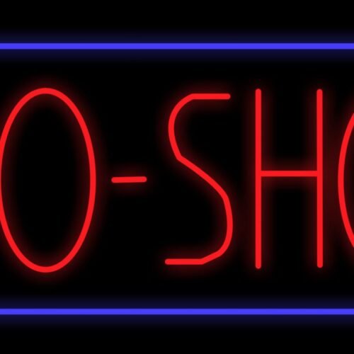 Pro Shop with blue border LED Flex
