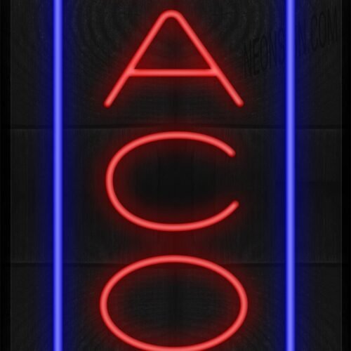 Bacon with Blue Border LED Flex