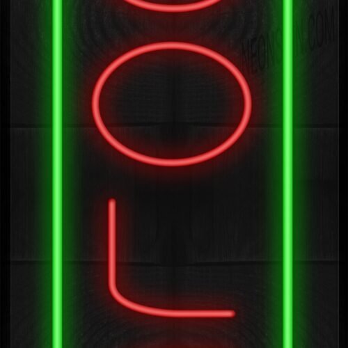 Vertical Golf with Green Border LED Flex