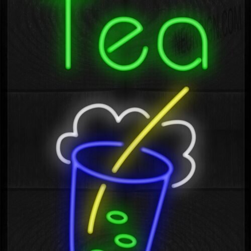 Iced Tea with Iced Tea Logo