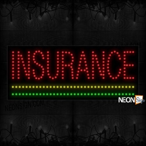 Insurance With Double Lines LED Bulb