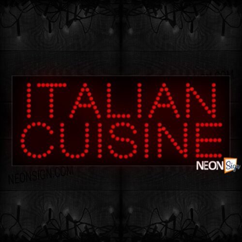 Italian Cuisine LED Bulb