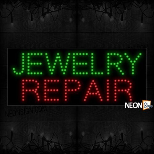 Jewelry Repair in red LED Bulb