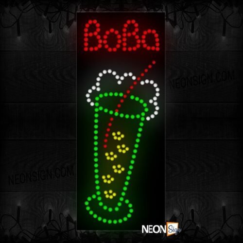 Boba With Glass LED Bulb