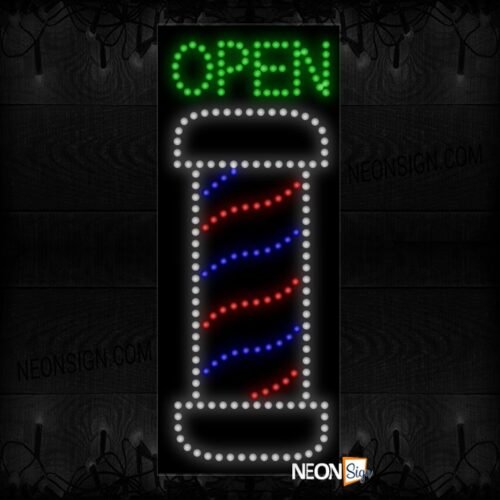 Barber Shop With Logo LED Bulb