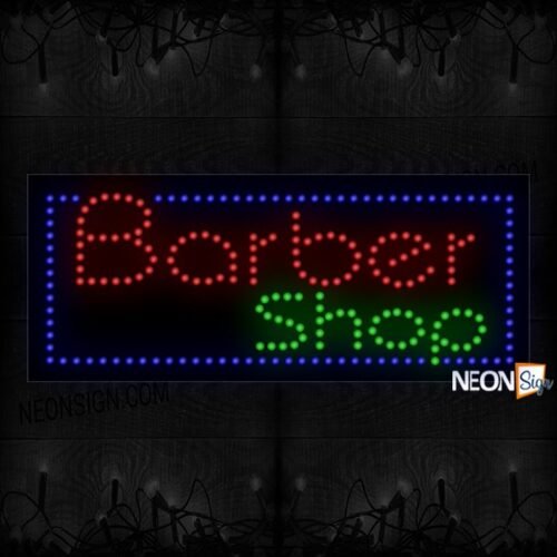 Open With Barber's Pole LED Bulb