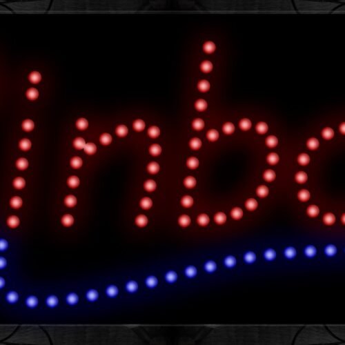 Pinball With Blue Line LED Bulb