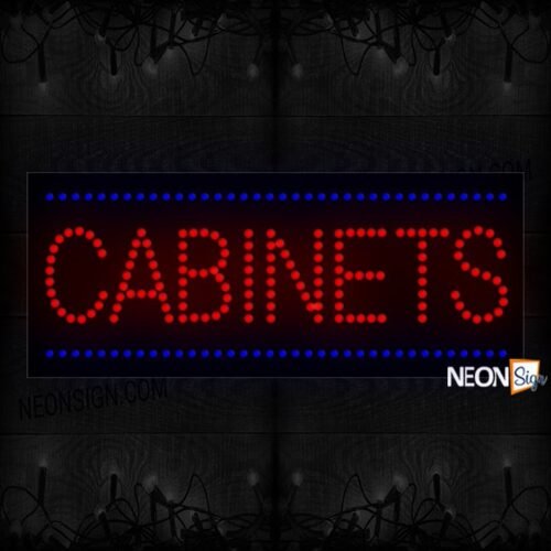 Cabinets With Lines LED Bulb