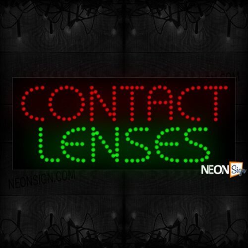Contact Lenses Without Border LED Bulb